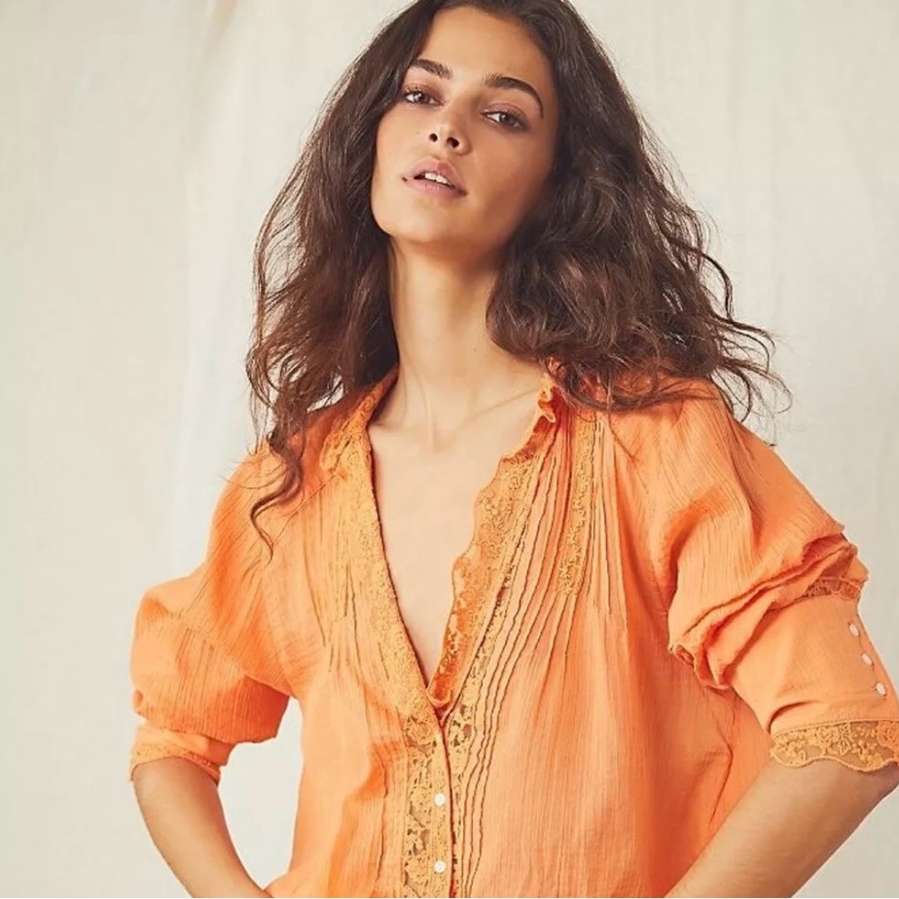 HOLD for Ruby. New Free people Clemence blouse
